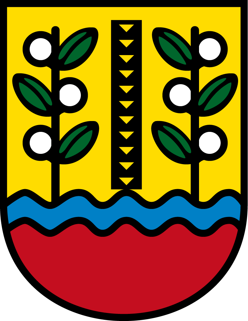 Farbiges Wappen von Selbeck