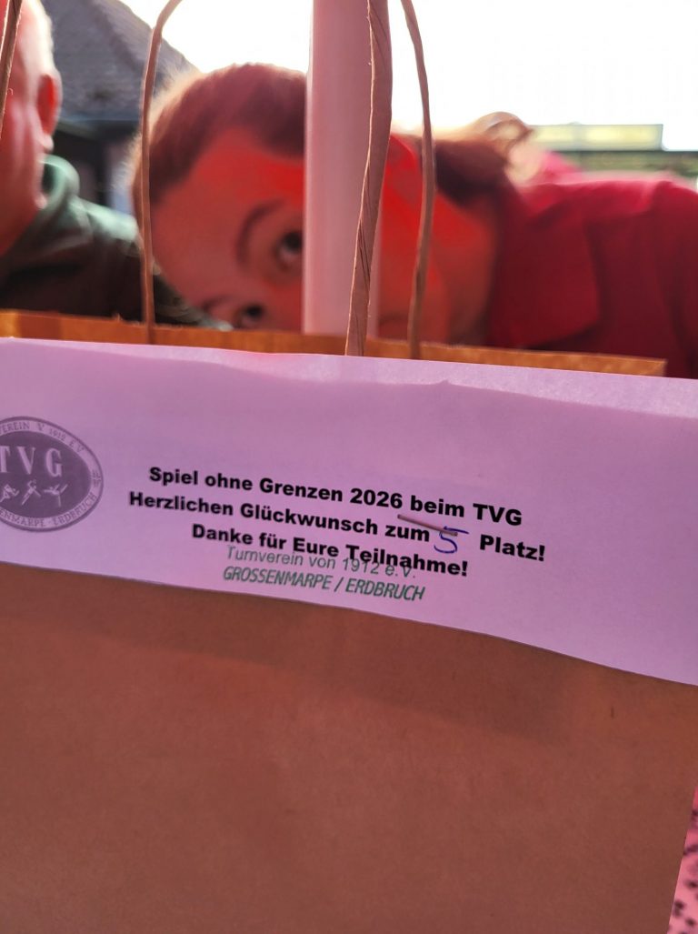 5. Platz beim Spiel ohne Grenzen